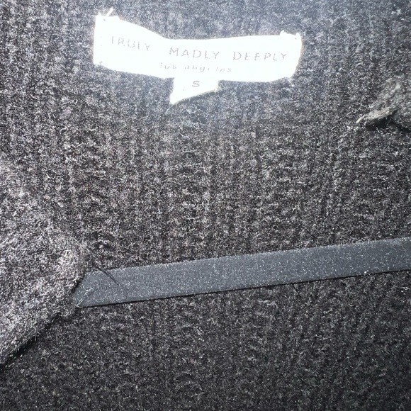 Urban Outfitters Truly Madly Deeply Ava Open Front Chunky Cardigan - Picture 4 of 4